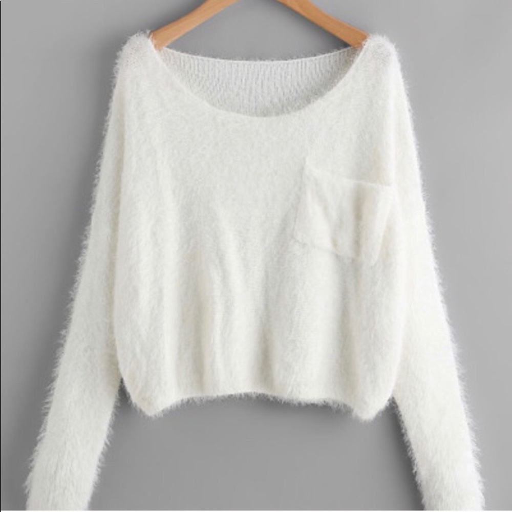 Fuzzy sweater